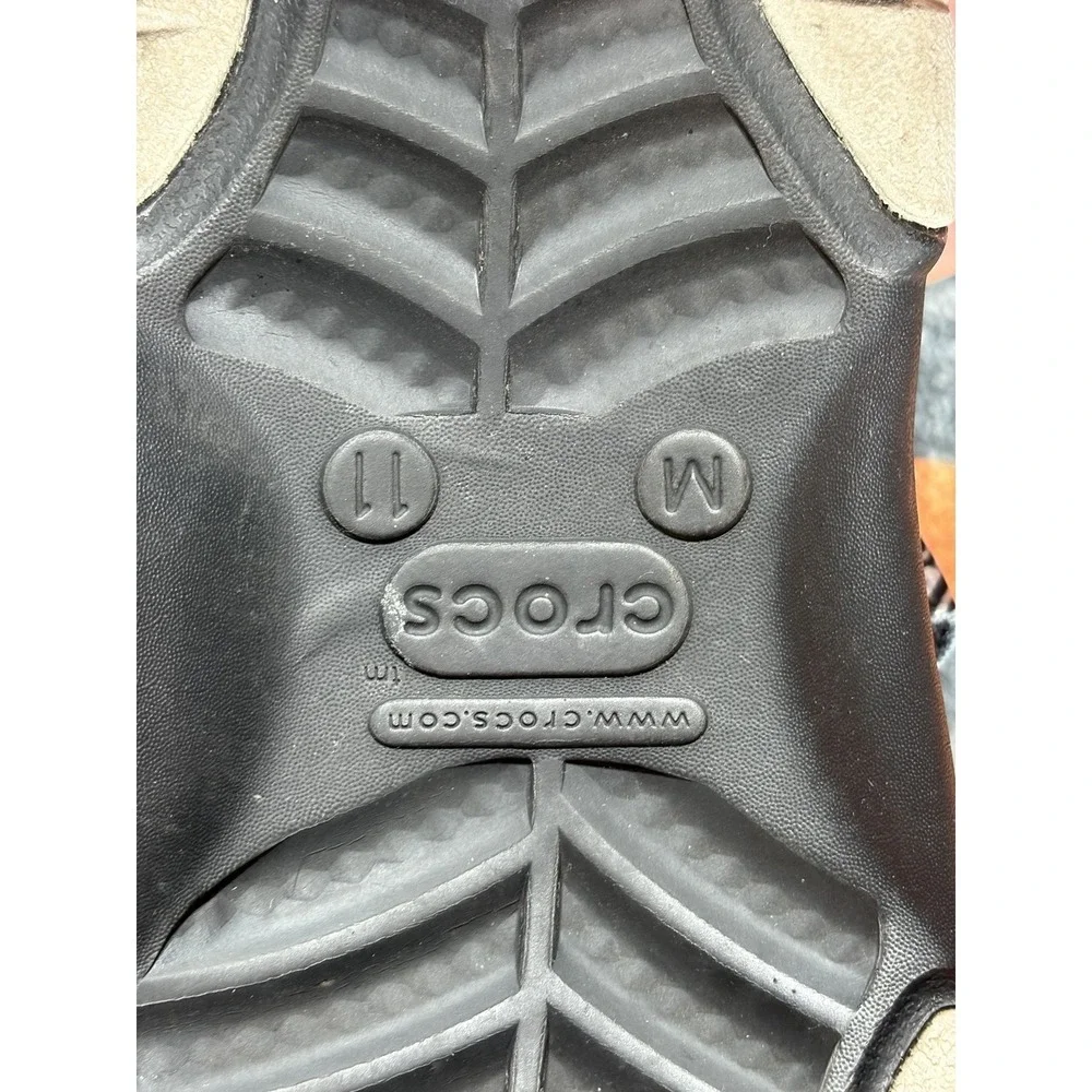 Crocs Mens Size 11 Black Panther Wakanda Forever special edition.